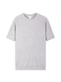 Men's Plus Size Ribbed Knit Relaxed Fit T-Shirt New Era Fashion LLc