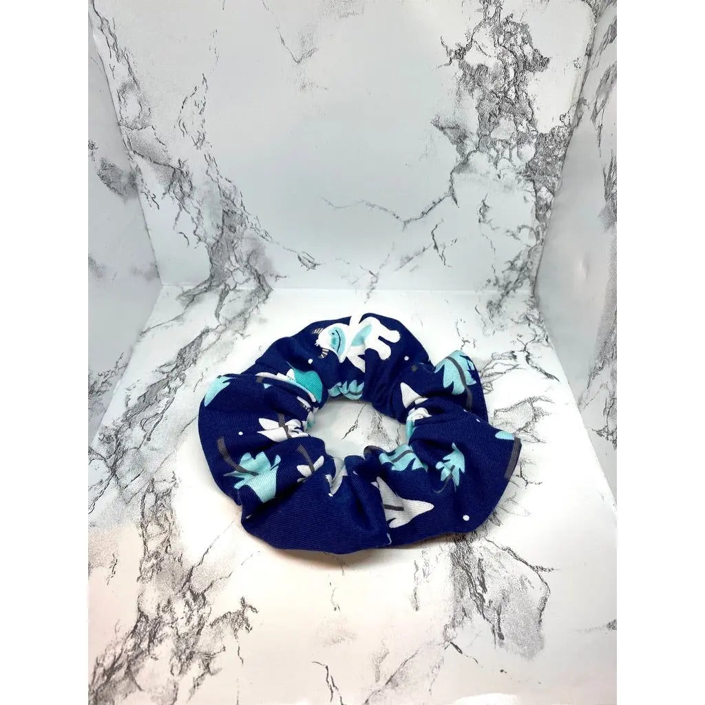 Mini Blue Yeti Winter Scrunchie Enchanted Scrunch