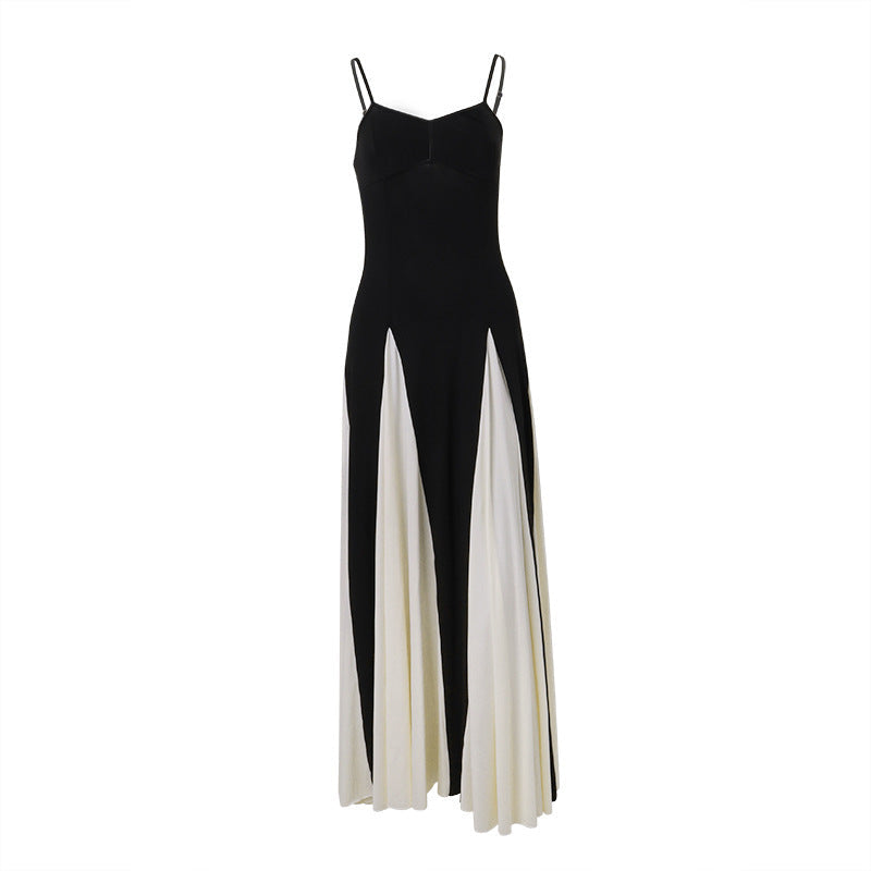 Color Contrast Sling Dress Grayceful LLC