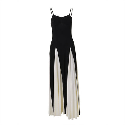 Color Contrast Sling Dress Grayceful LLC