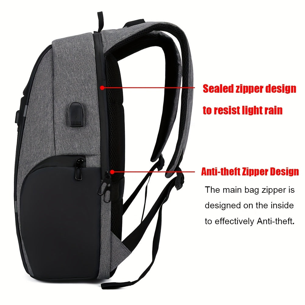 Men's Anti-theft Laptop Backpack, Travel Large Capacity Business Bag Shoulder Bag NovaCart