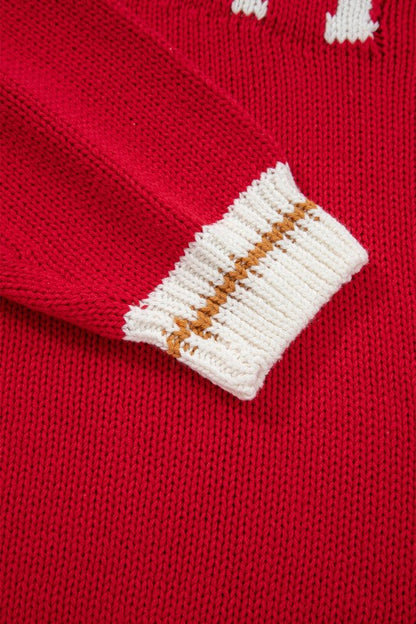 MERRY Colorblock Trim Drop Shoulder Sweater Shop Style & More | Fresh Looks, Everyday Deals & Free Shipping