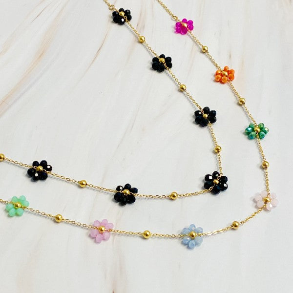 Flower Field Romance Beaded Necklace Shop Style & More | Fresh Looks, Everyday Deals & Free Shipping