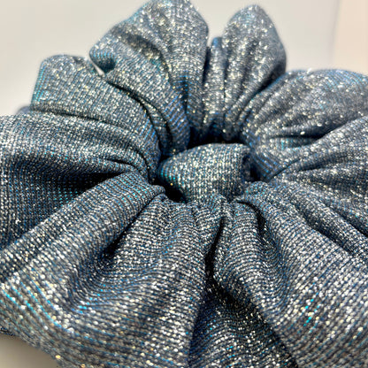 Navy Blue Sparkle Scrunchie Enchanted Scrunch