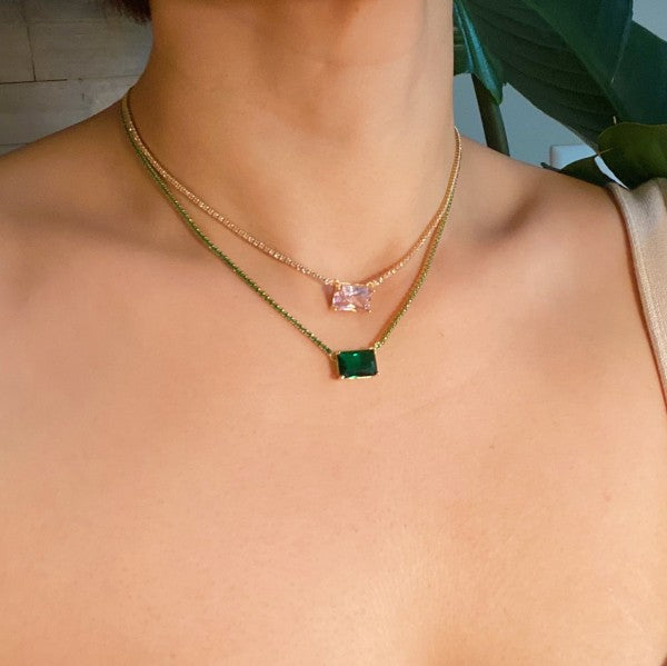 Precious Pendant Tennis Necklace Shop Style & More | Fresh Looks, Everyday Deals & Free Shipping