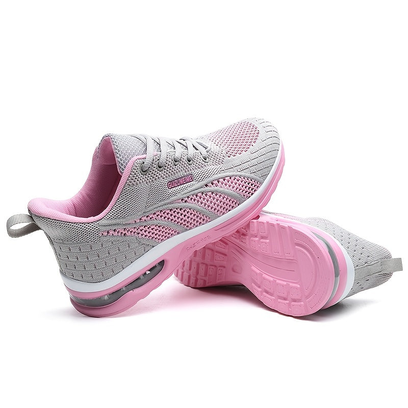 Lightweight Breathable Air Cushion Knitted Running Shoes - For Women - Breathable & Cushioned for Running & Sports - Perfect Gift for Fitness Enthusiasts NovaCart