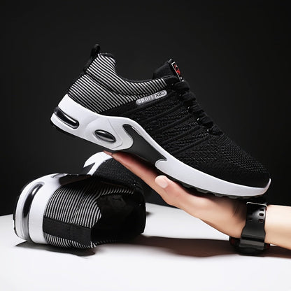 Blue White Red Lightweight Sport Shoes for Adventure
