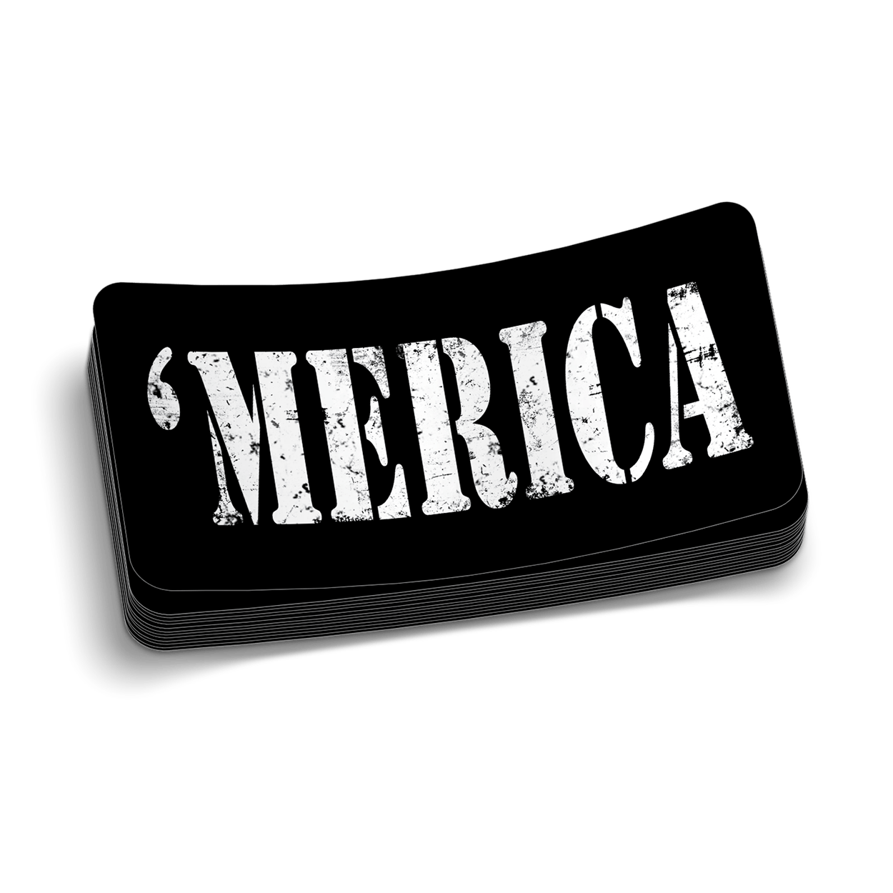 'Merica Hard Hat Decal Armed American Supply