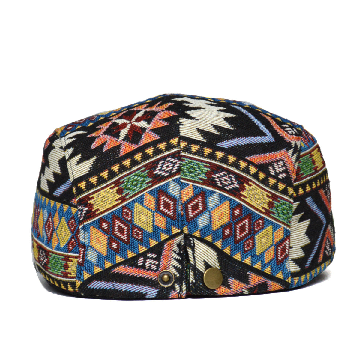 Women’s Retro Beret Hat – Chic British Style Ethnic Beret FitiqueFit