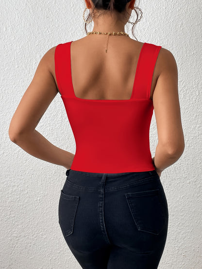 European And American Sexy Chest-Revealing Waist-Cinching Camisole NovaCart