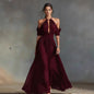 Solid-Color Halter Neck Midi Dress – 4 Colors, S–2XL FitiqueFit