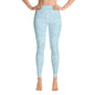 Women's Blue Ocean Swirl Yoga Leggings New Era Fashion LLc