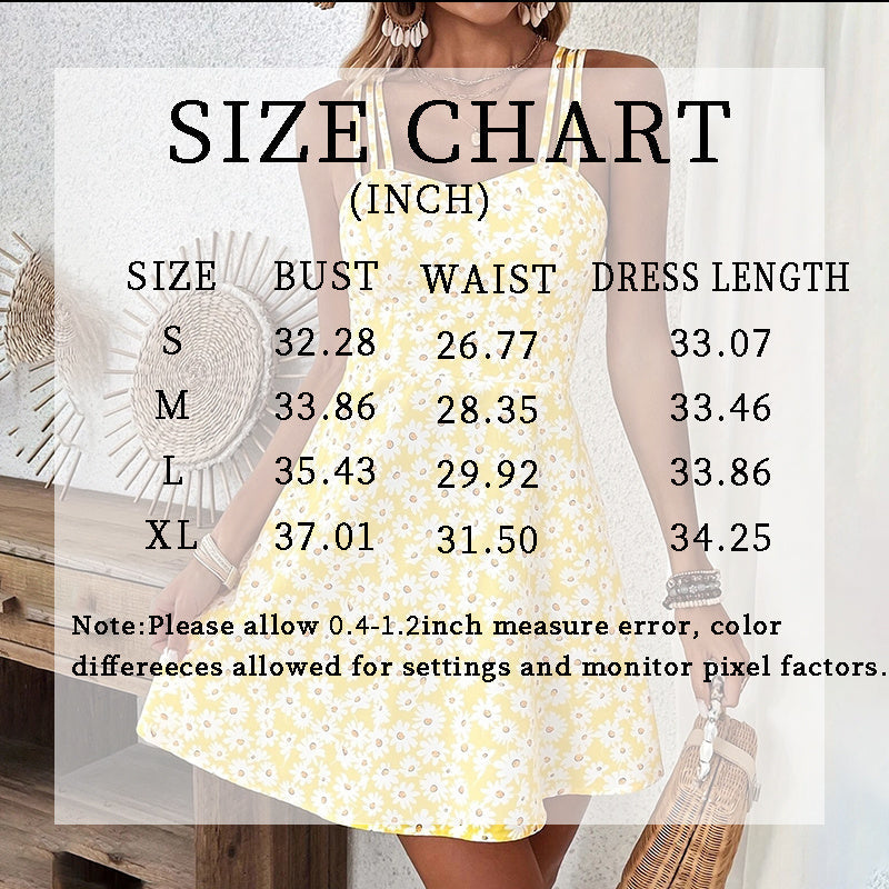 Women's Floral Print Cami Dress FitiqueFit
