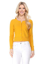 Gem Button Crew Neck Long Sleeve Sweater Cardigan Shop Style & More | Fresh Looks, Everyday Deals & Free Shipping