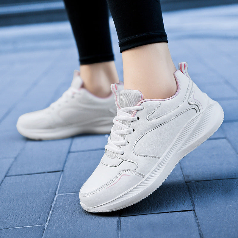 Women’s Waterproof Leather Sneakers FitiqueFit