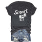 Women's Round Neck Short Sleeve T-Shirt - Casual Summer Top FitiqueFit