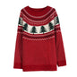 Women's Casual Pine Pattern Sweater FitiqueFit