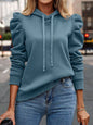 Solid Color Long-sleeved Casual Women's Top Sweater Grayceful LLC