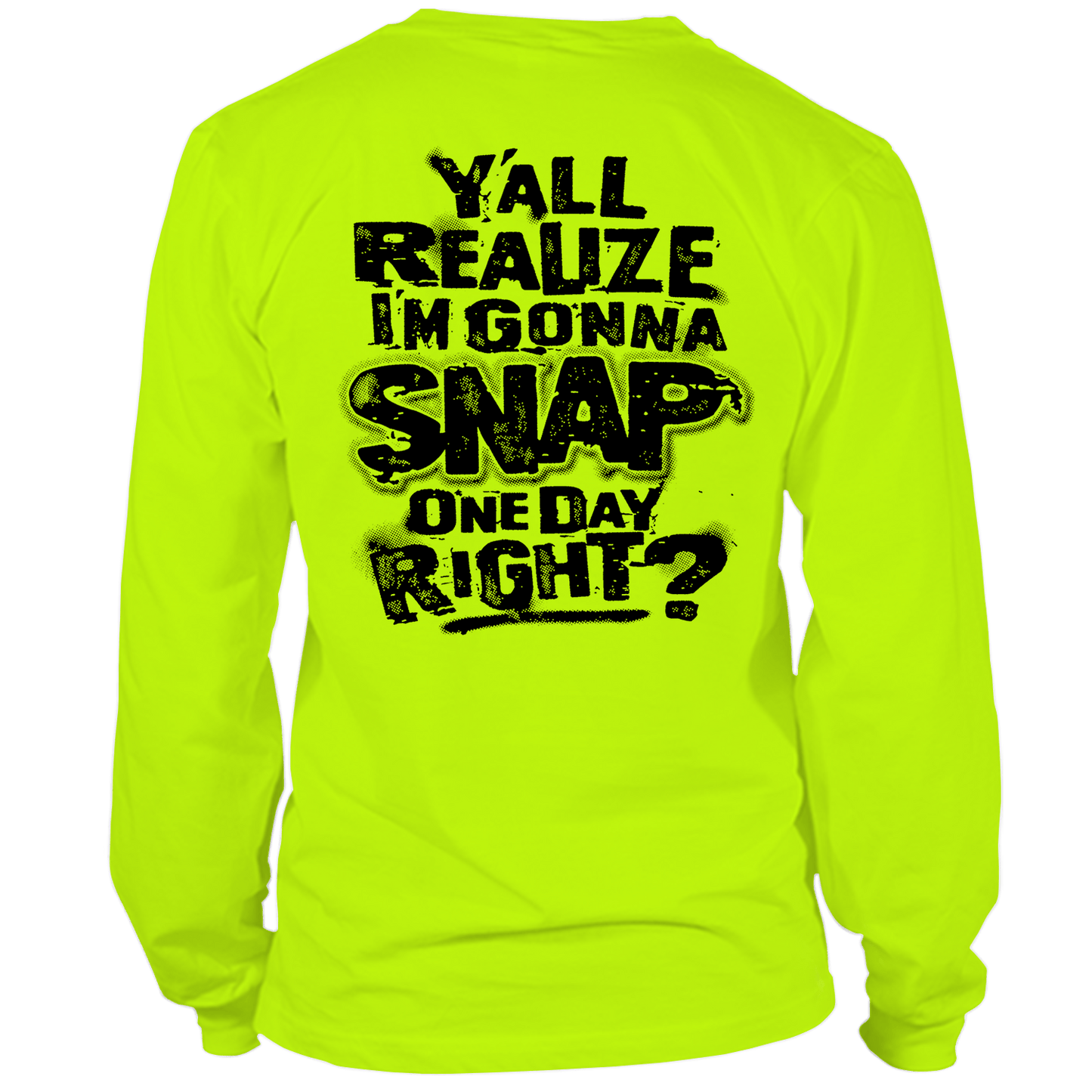 Snap - Long Sleeve Hi-Vis T-Shirt Armed American Supply