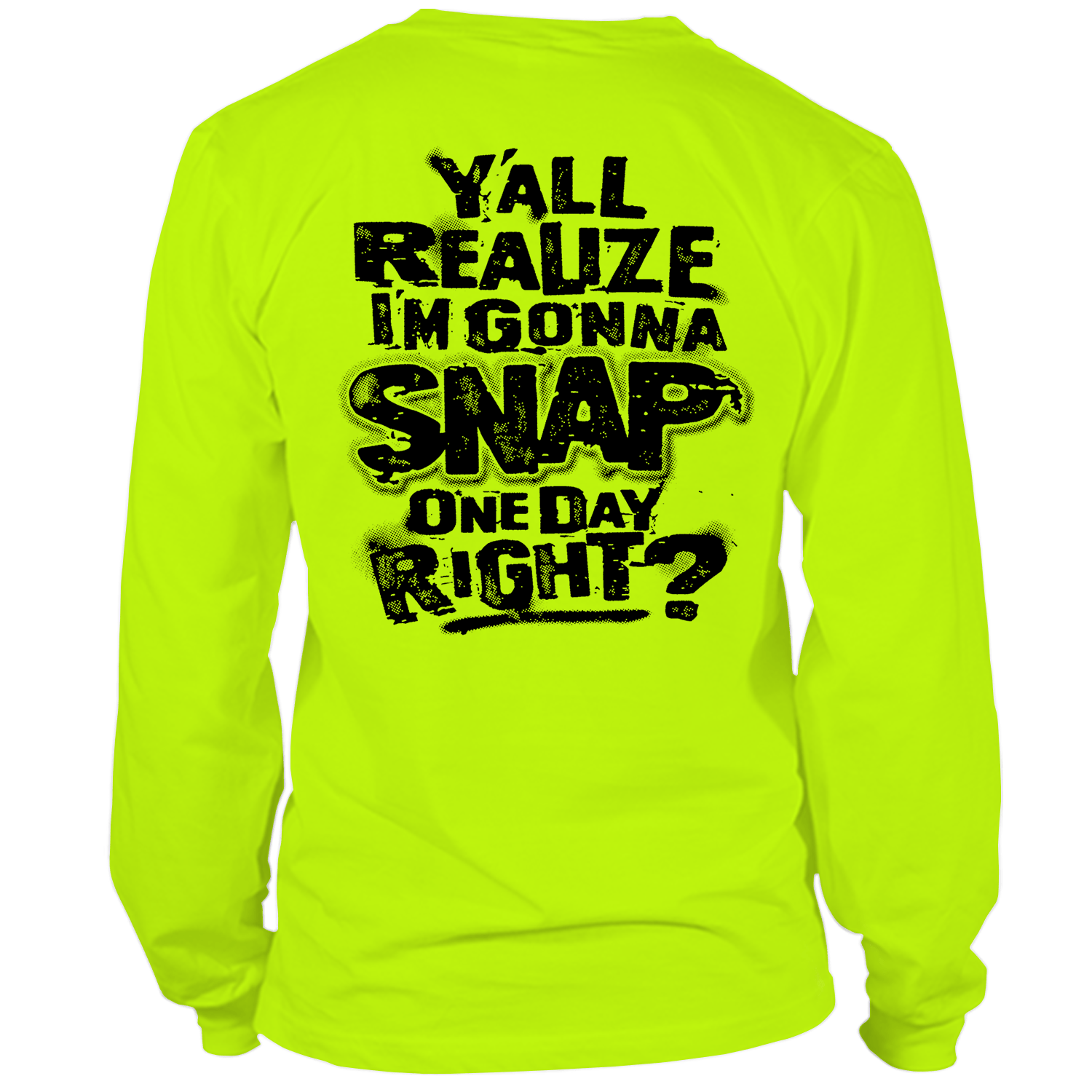 Snap - Long Sleeve Hi-Vis T-Shirt Armed American Supply
