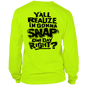 Snap - Long Sleeve Hi-Vis T-Shirt Armed American Supply