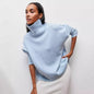 Winter Turtleneck Sweater Ins Solid Color Long Sleeve Pullover Top Women's Clothing Grayceful LLC