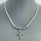 Two Tone Gold and Silver Finish Filigree Necklace Shop Style & More | Fresh Looks, Everyday Deals & Free Shipping
