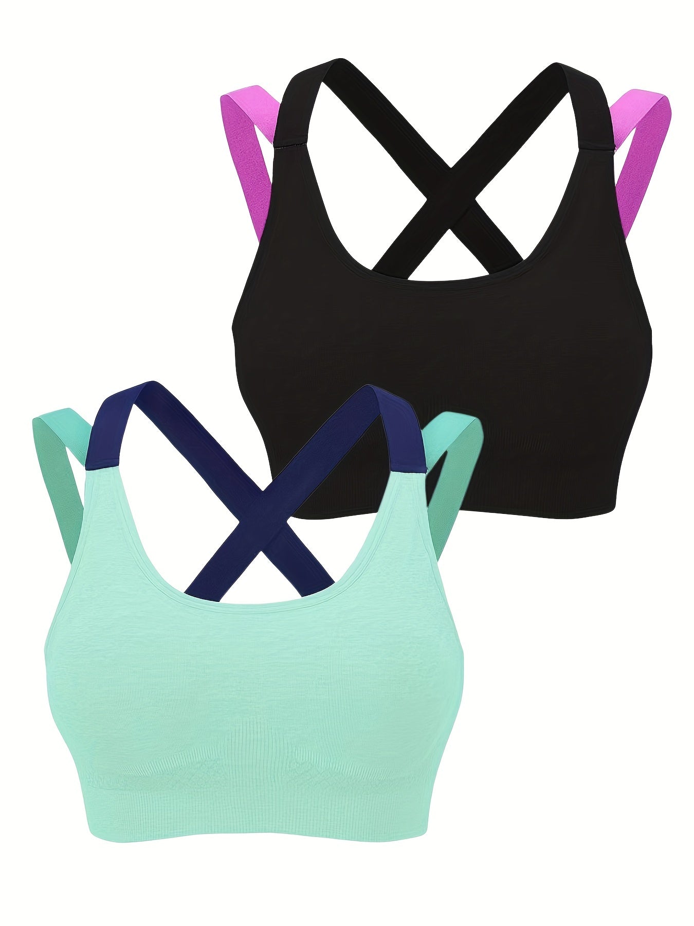 Summer Outer Wear Beautiful Back No Steel Ring Vest Type Sleep Sports Underwear Female Yoga Running Fitness Sports Bra Thin NovaCart