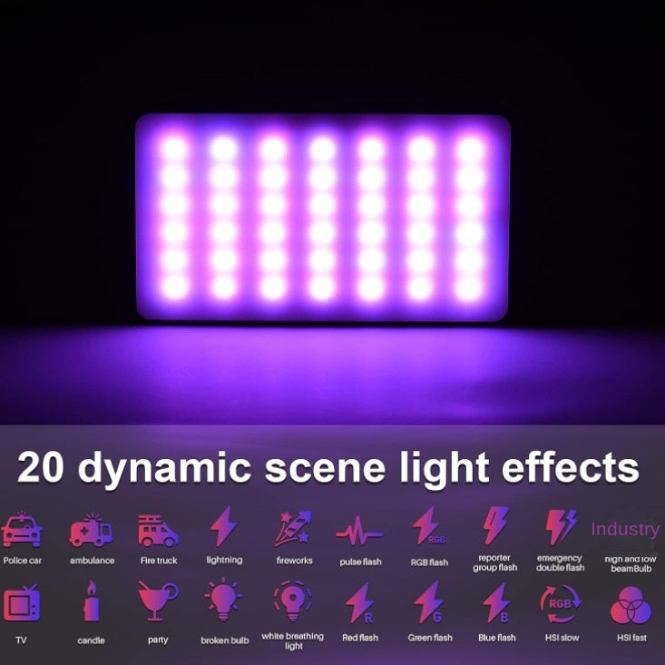Cross-border Mobile Live Streaming Video Photography Fill Light LED Flash Light Camera Lighting Lamp Video Conference VLOG Lamp