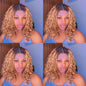 Honey blonde short boho braids HOL stores