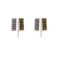 Gas Stove Cleaning Brush Kitchen Supplies Range Hood Stove Steel Wire Brush Dormitory Descaling Flat