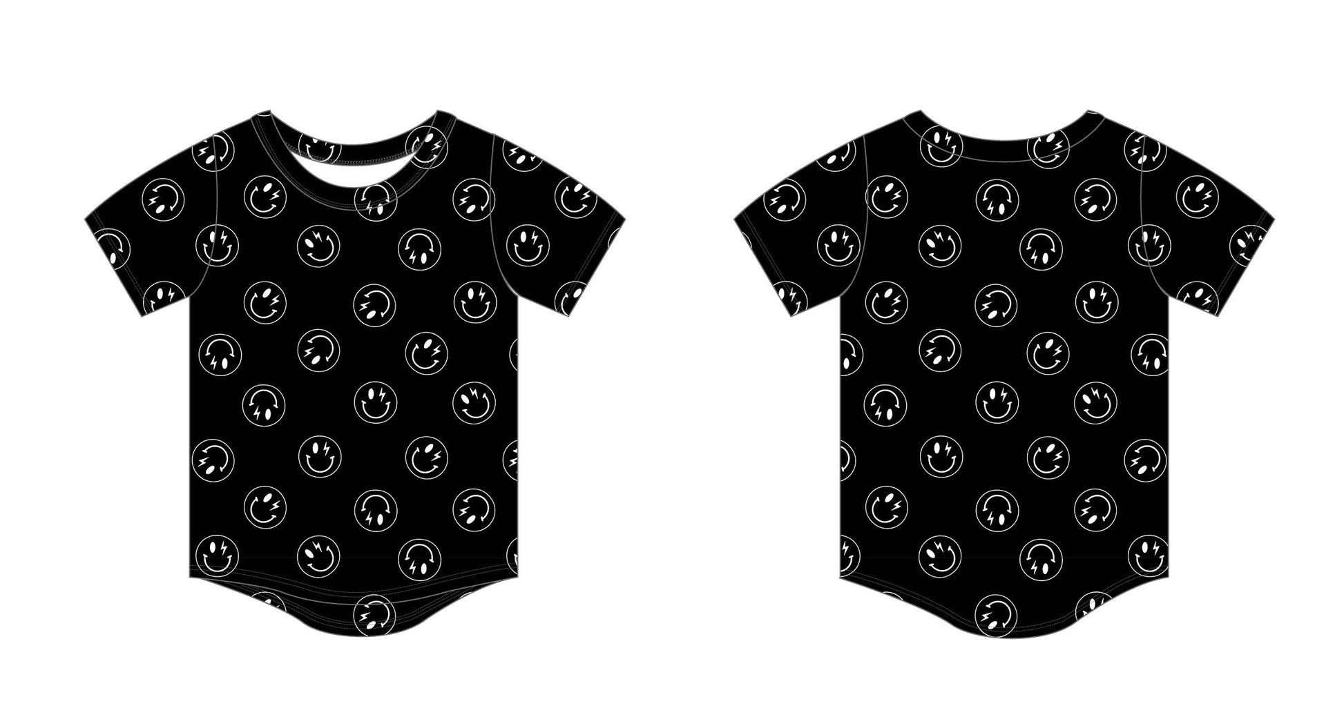 Travolta (black) - Everyday Tee Blush Lotus