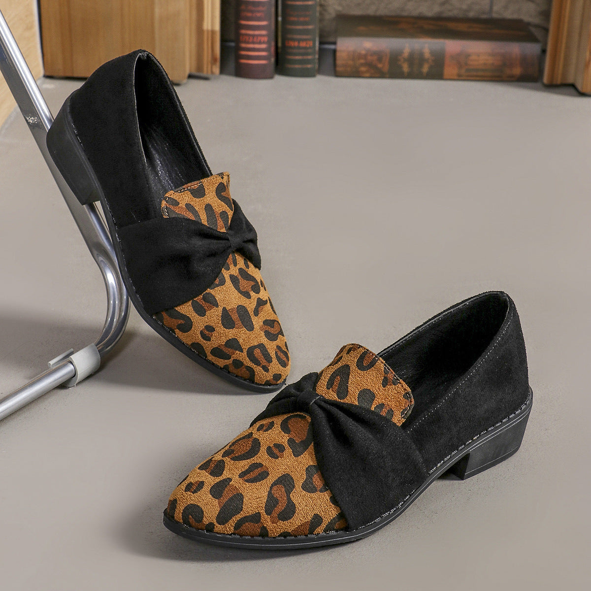 Women’s Leopard Print Pumps FitiqueFit