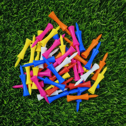 50Pcs Professional 59Mm Golf Tee Golf Supplies New Golf Practice Products Golf Accessories Golf Limit Nail Plastic Ball Holder