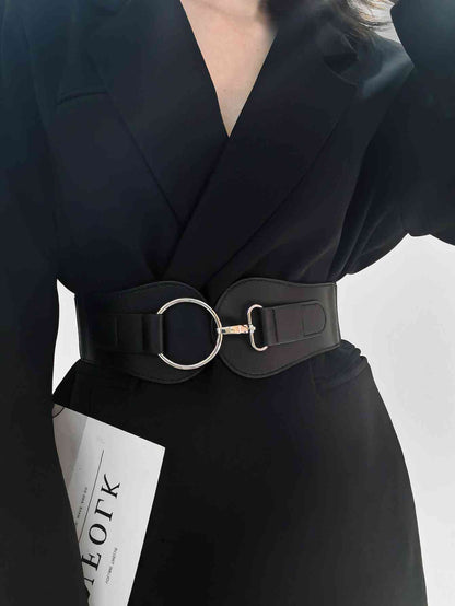 Elegant Fashion PU Elastic Wide Belt – Adjustable Comfort Fit See size chart under “more details” The Fashion Celestial