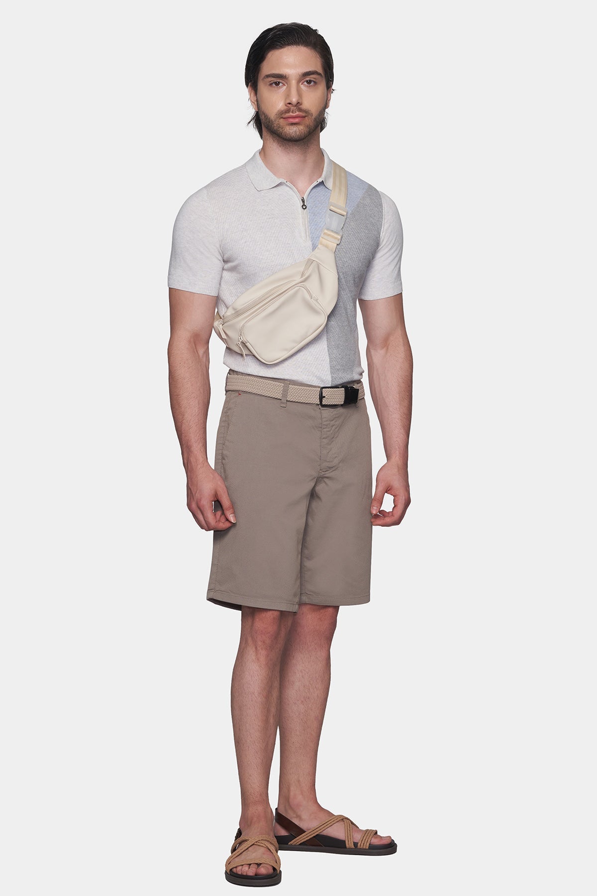 The Summer Shorts (Khaki) Bright Moons