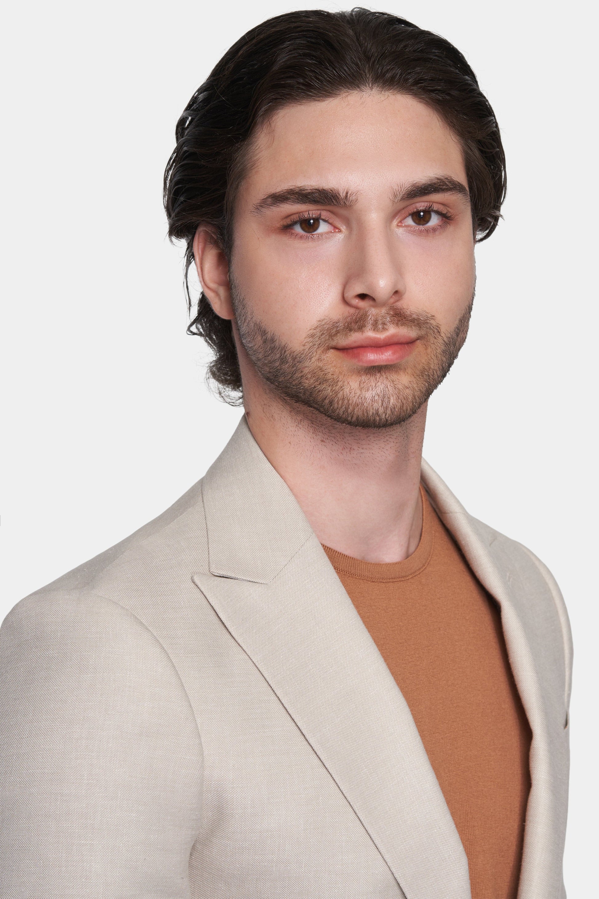 The Bespoke Suit (Beige) Bright Moons