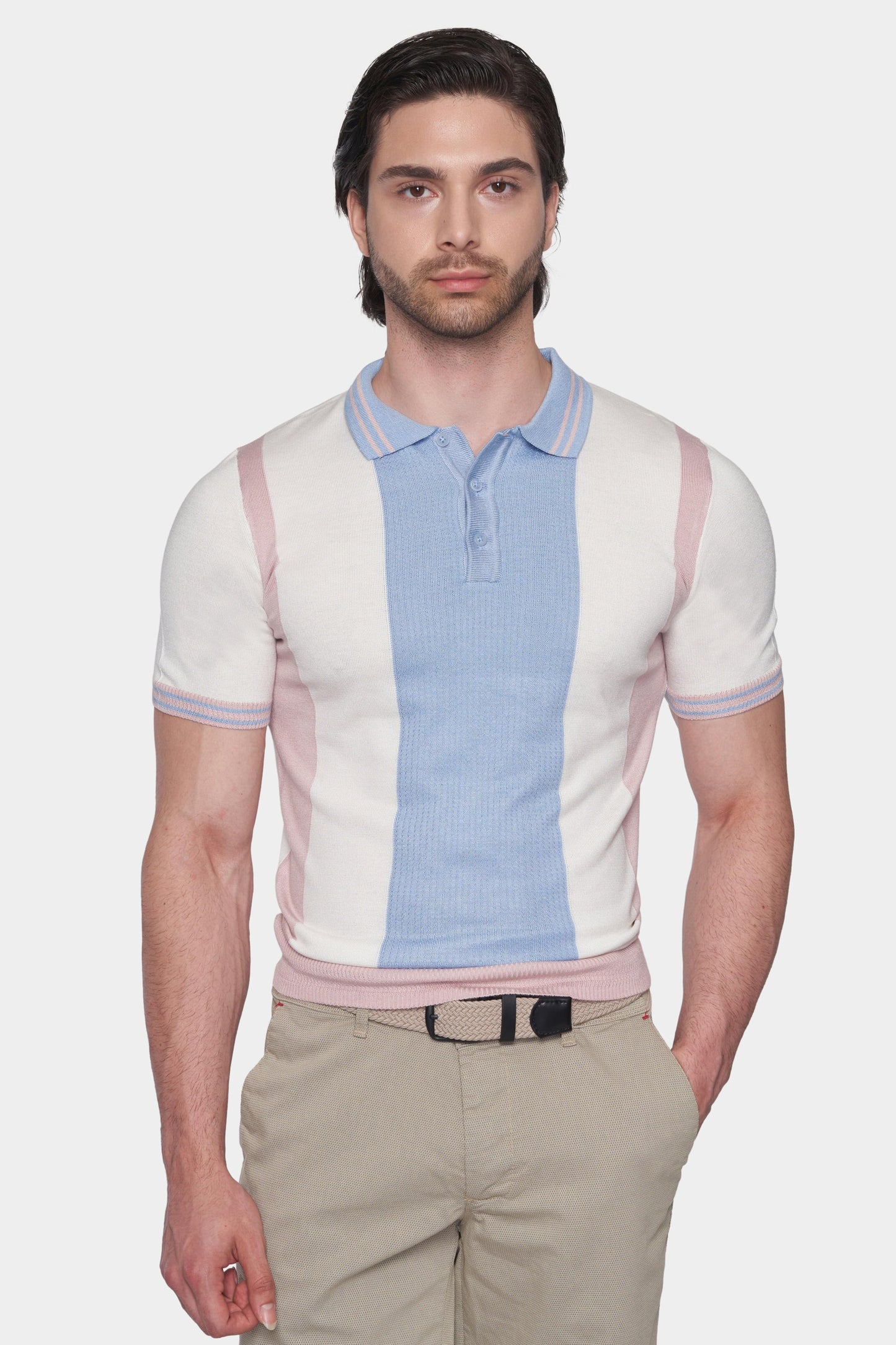 The MerceriZed Cotton Polo (Pastels) Bright Moons