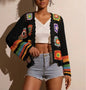 Hand-Crocheted Knitted Cardigan for Women FitiqueFit