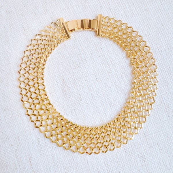 Lux Lattice Chain Choker Necklace Shop Style & More | Fresh Looks, Everyday Deals & Free Shipping