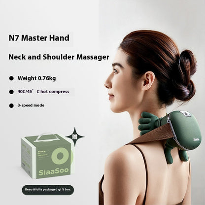 Master Hand Shoulder & Neck Massager with Heat Compress SmartPursue™