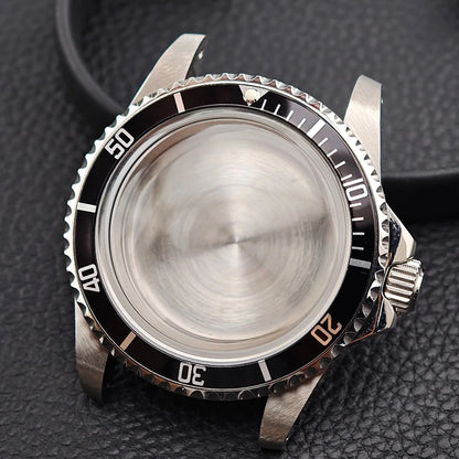 39.5MM Men'S Vintage Case Sapphire Glass FIT NH35 NH36 Movement for Retro Watch Case Watch Strap Watch Accessories