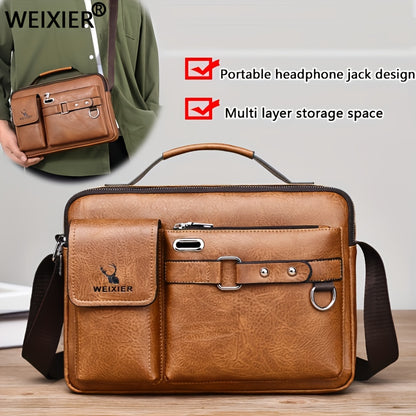 Men's Single-Shoulder Bag, Crossbody Bag, Business Messenger Bag, Shoulder Bag, Handbag, Casual Bag for Men NovaCart