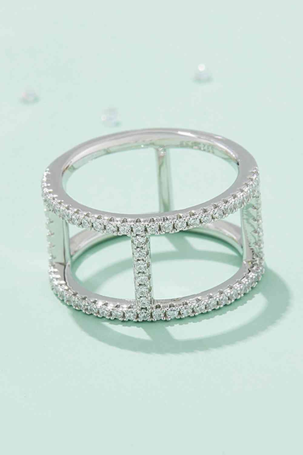 Always Get Better Moissanite Ring – Modern Minimalist Design See size chart under “more details” The Fashion Celestial