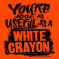 White Crayon - Safety Yellow T-Shirt Armed American Supply