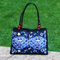 Embroidered Handbag, Double Zipper Bag, Women's Printed Handbag NovaCart
