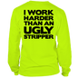 Work Harder - Long Sleeve Hi-Vis T-Shirt Armed American Supply