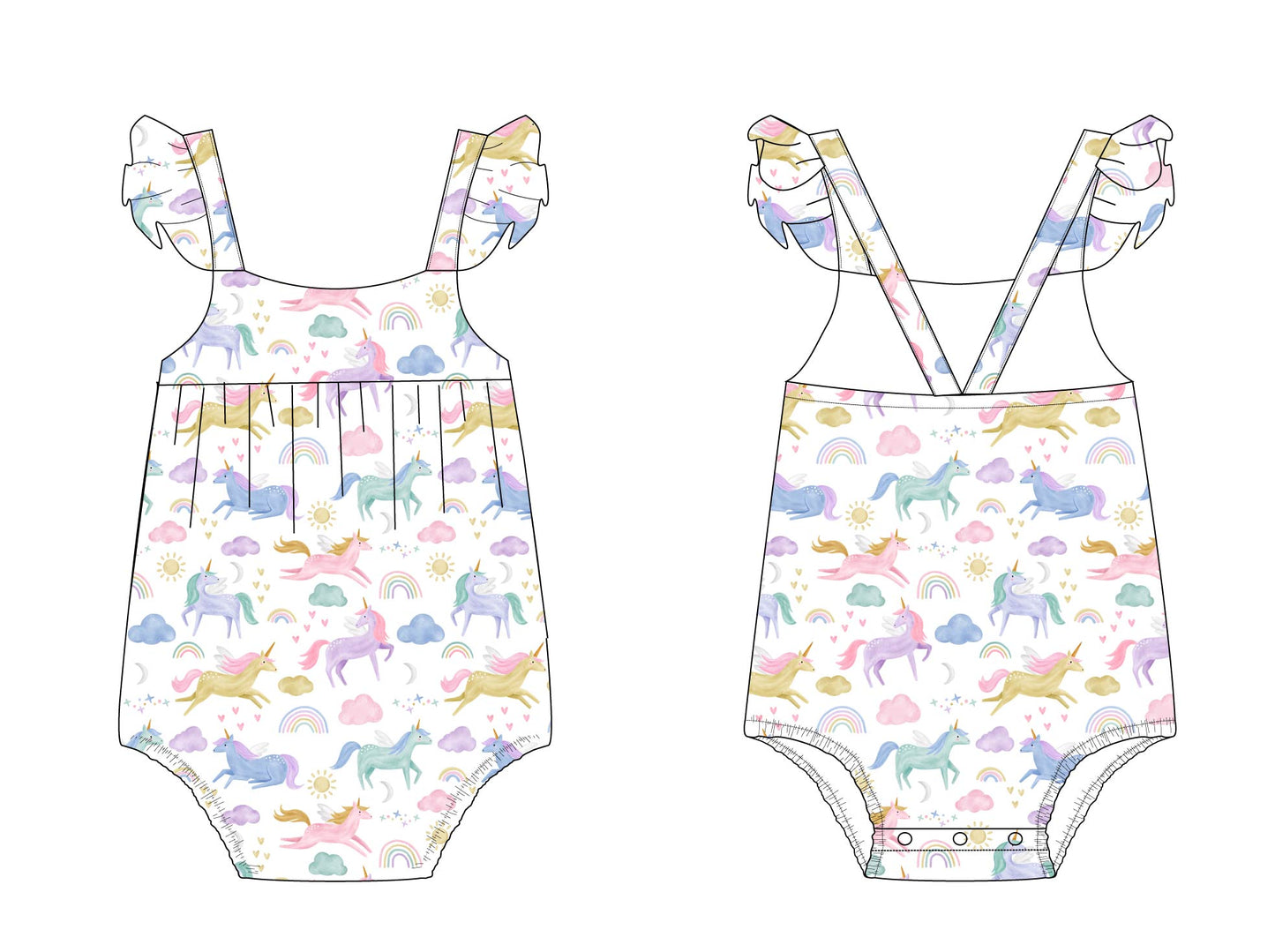 Elliana - Bubble Romper Blush Lotus