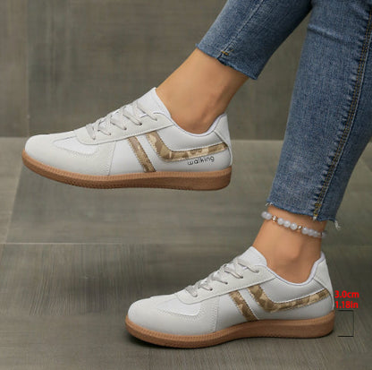Lace-Up Low-Top Sneakers – 11 Colors EU 36–42 | Women's Training Shoes FitiqueFit