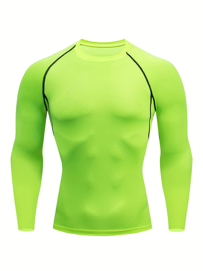 Men'S Quick-Dry Sportswear for Autumn And Winter, Suitable for Basketball, Morning Runs, And High-Elasticity Yoga Training NovaCart